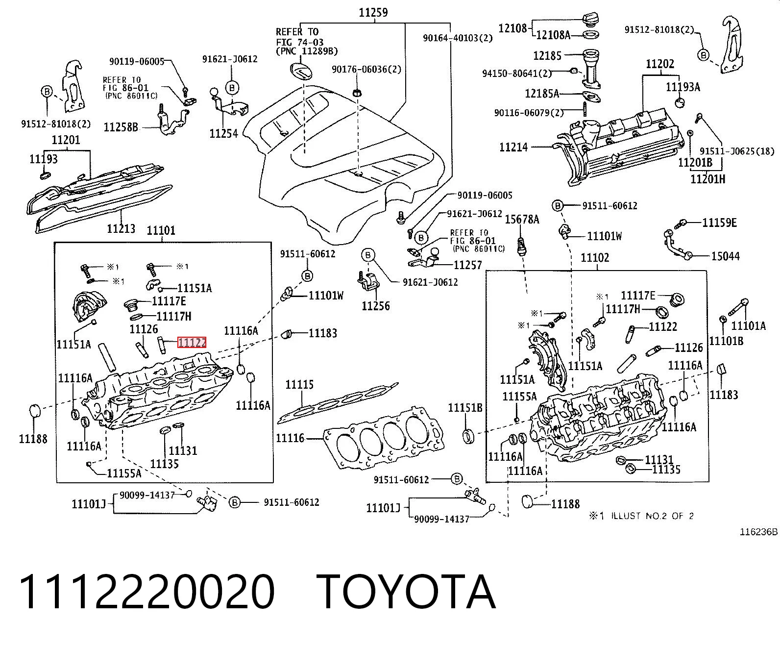 1112220020 Toyota