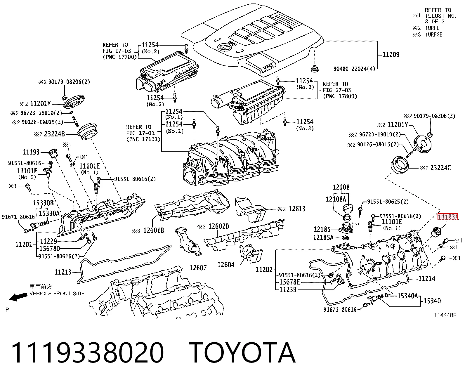 1119338020 Toyota Pierścień uszczelniający gniazda świecy