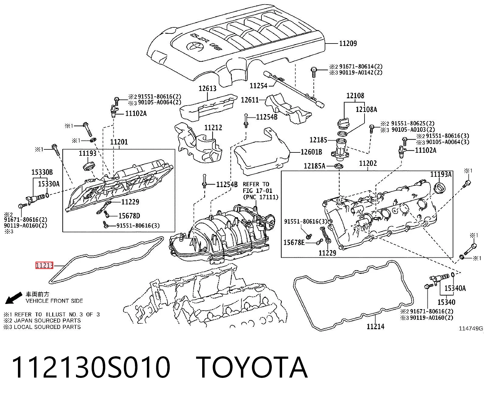 112130S010 Toyota