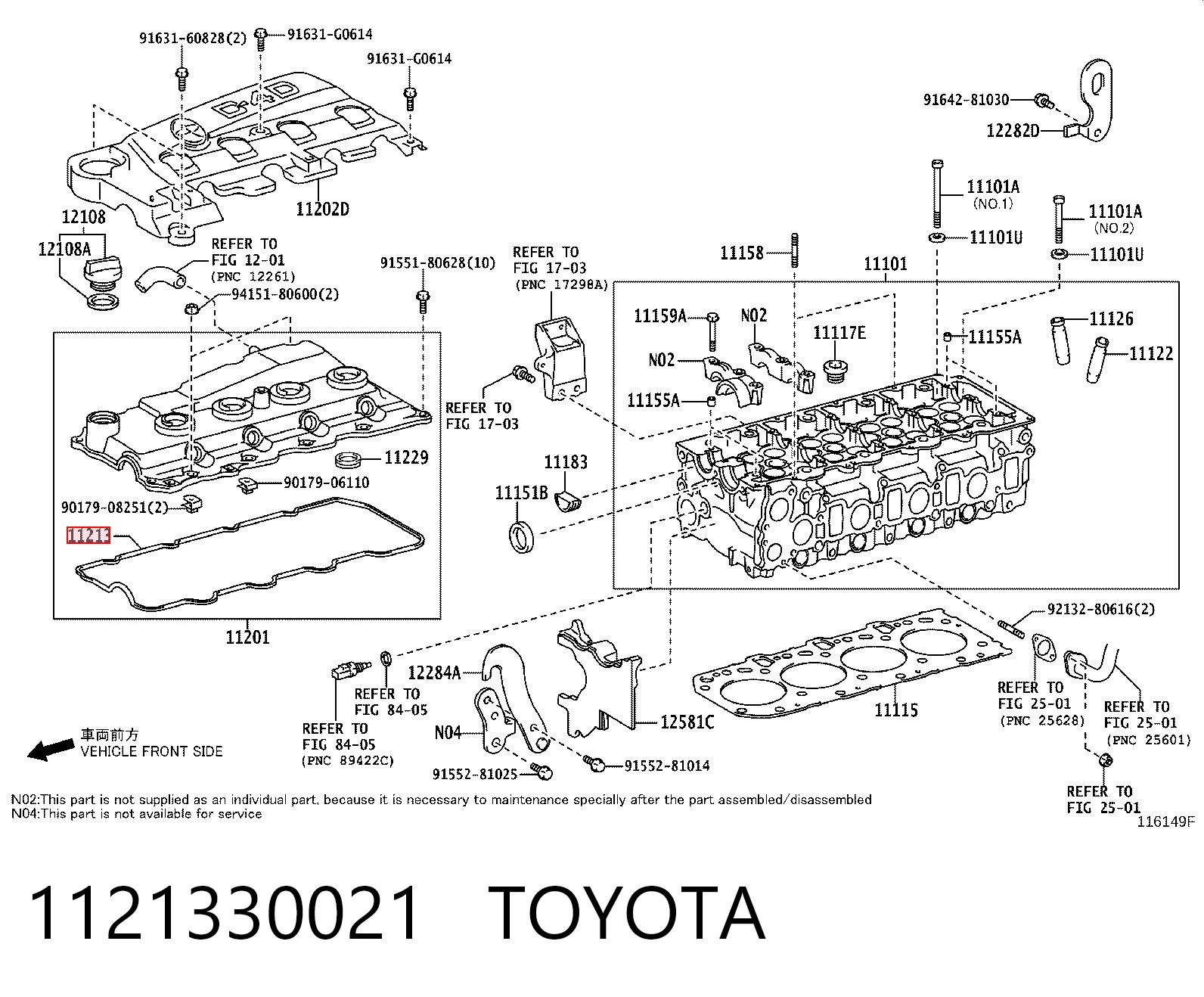 1121330021 Toyota