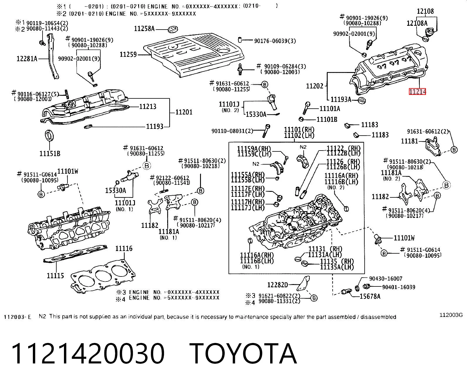 1121420030 Toyota