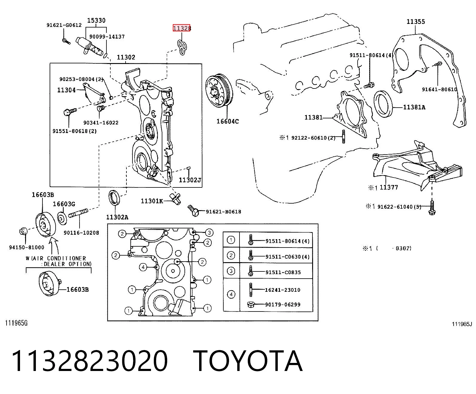 1132823020 Toyota