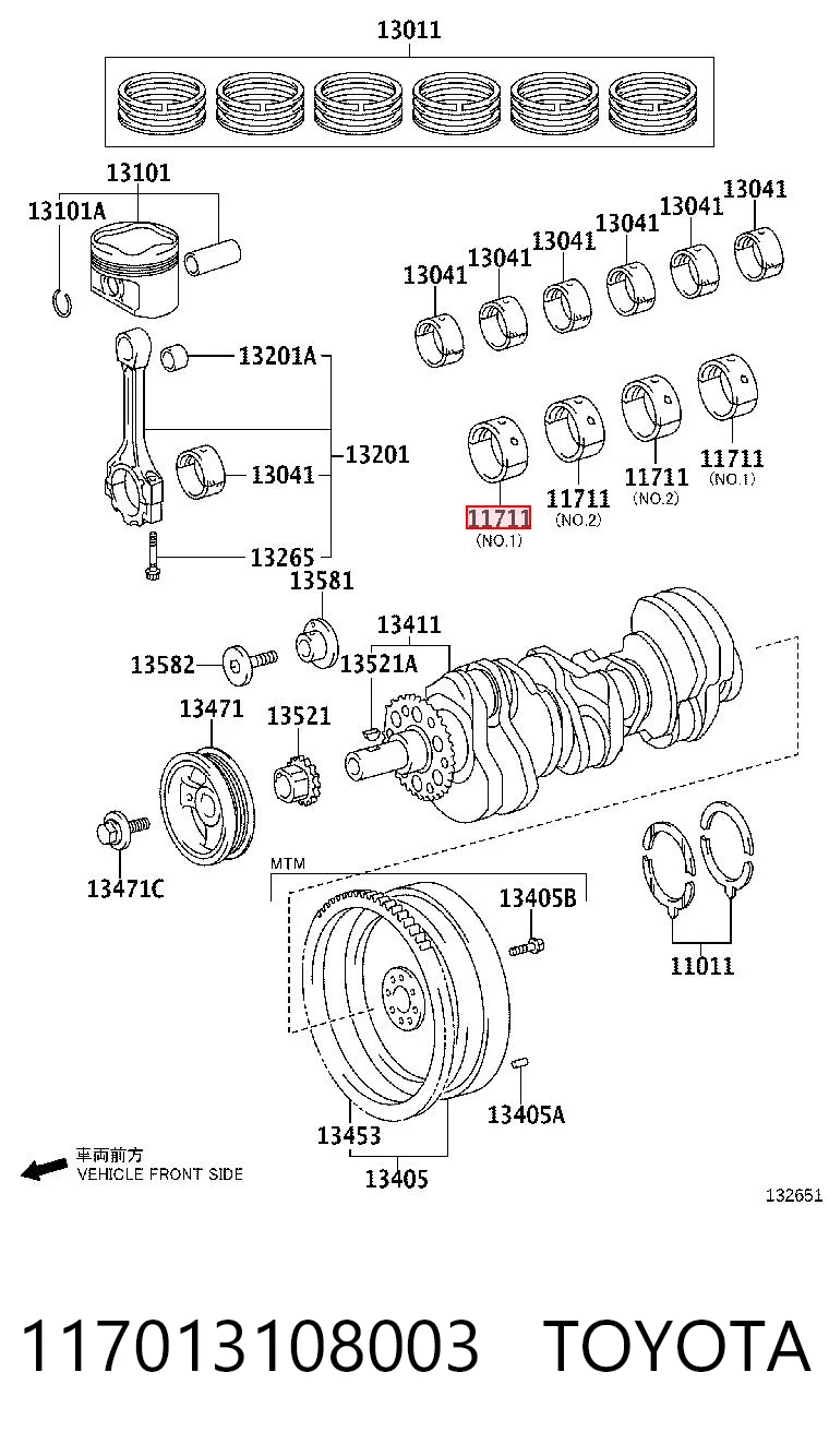 117013108003 Toyota