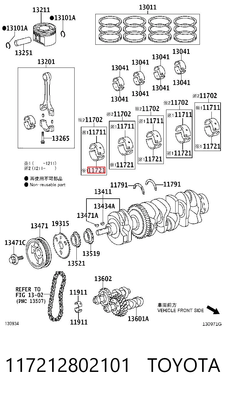 117212802101 Toyota