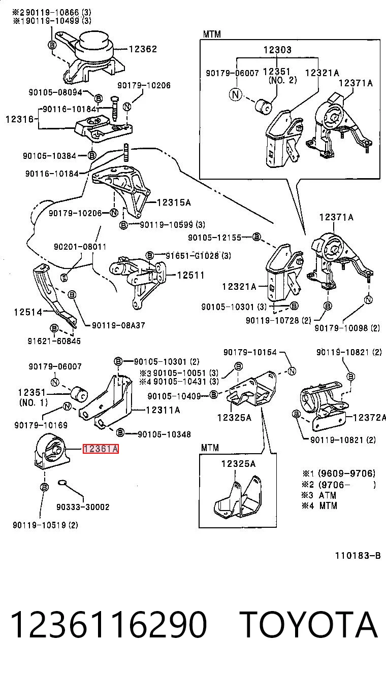  Toyota Picnic  (1996-2001)