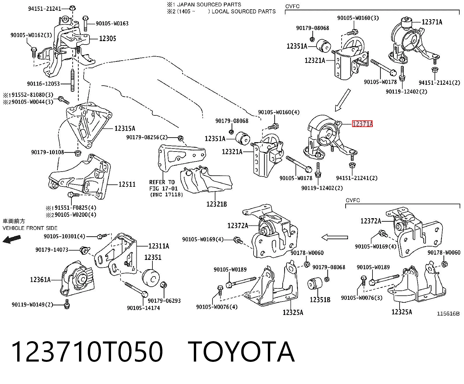 123710T050 Toyota