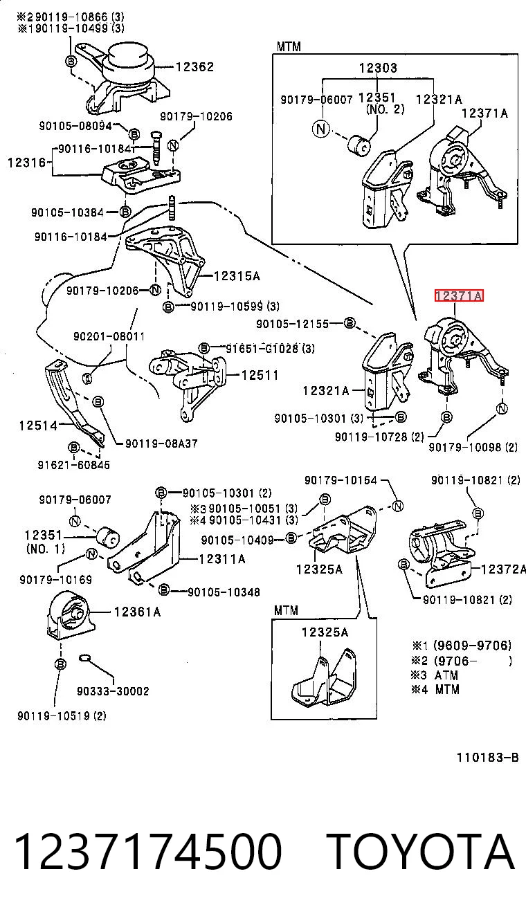  Toyota Picnic  (1996-2001)