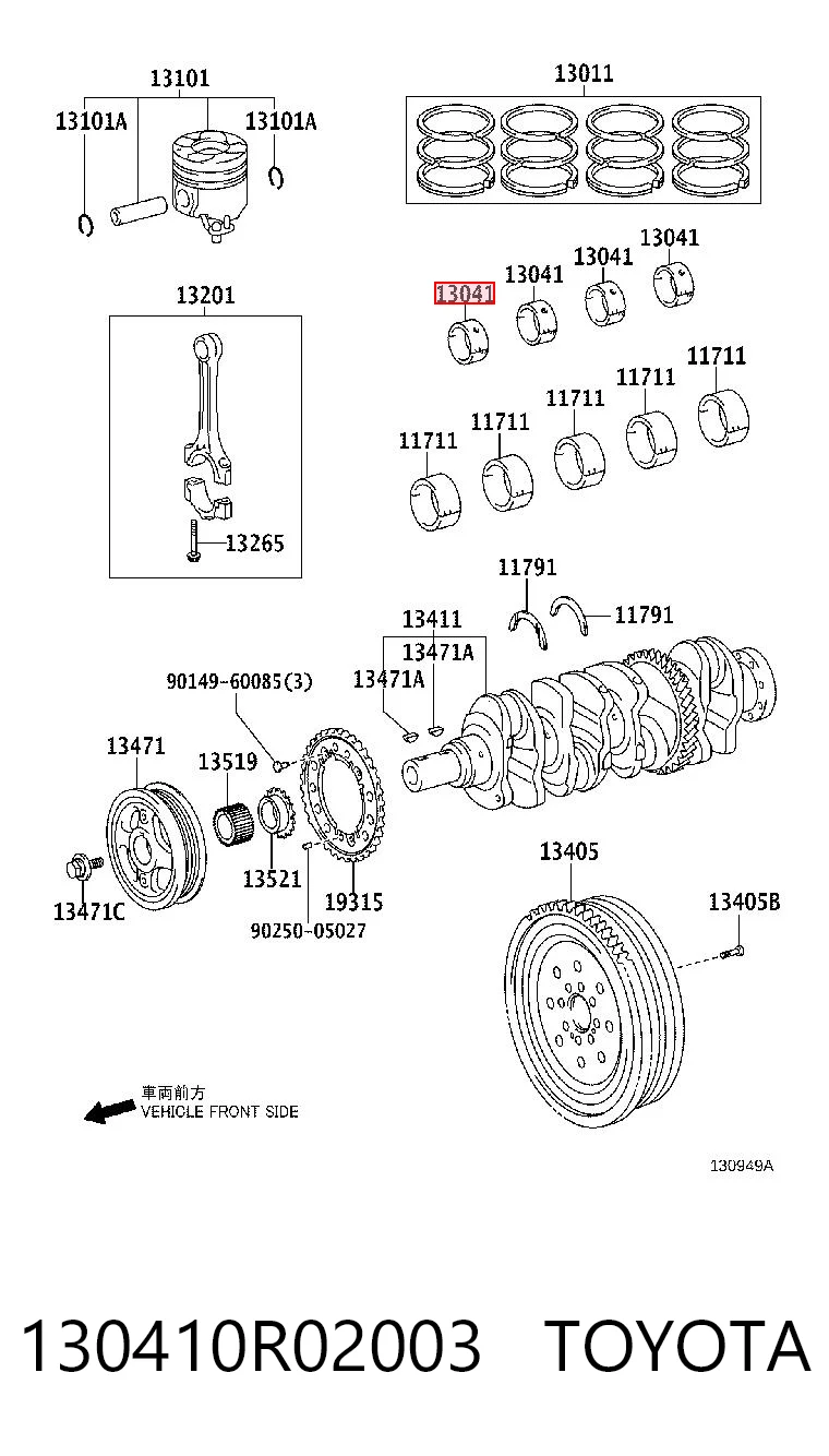 130410R02003 Toyota