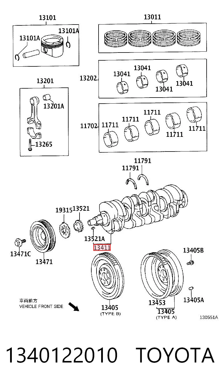 1340122010 Toyota