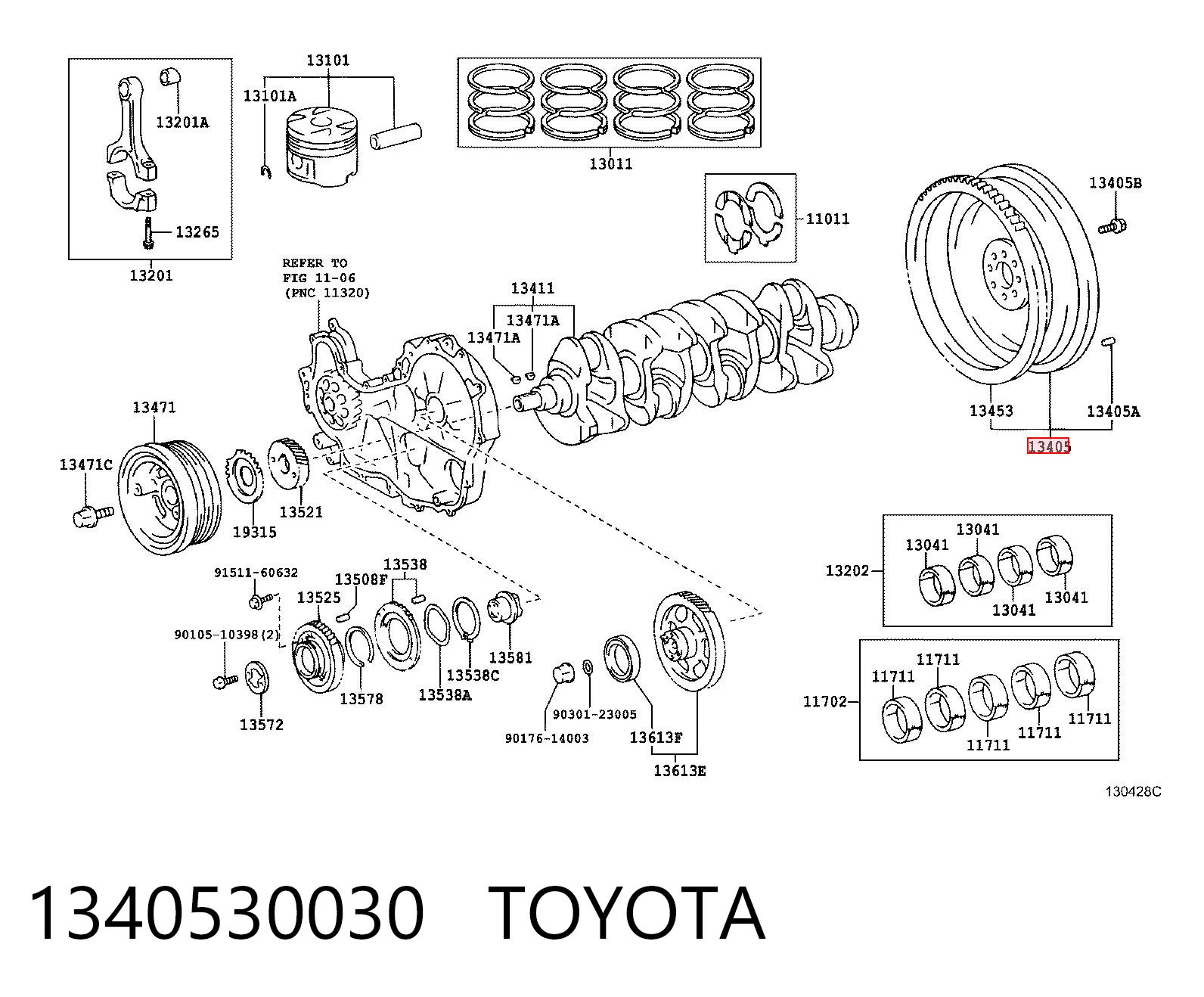 Kupić Koło zamachowe silnika Toyota Hiace IV H1, H2 w dobrej cenie