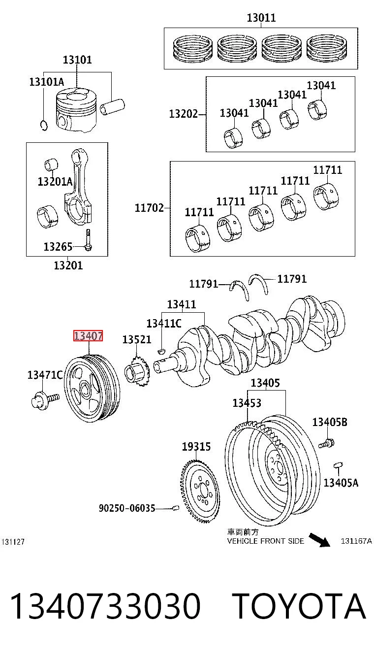 1340733030 Toyota