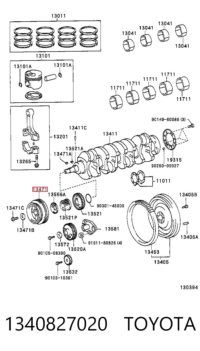 1340827020 Toyota