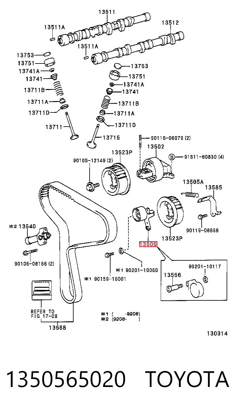 1350565020 Toyota