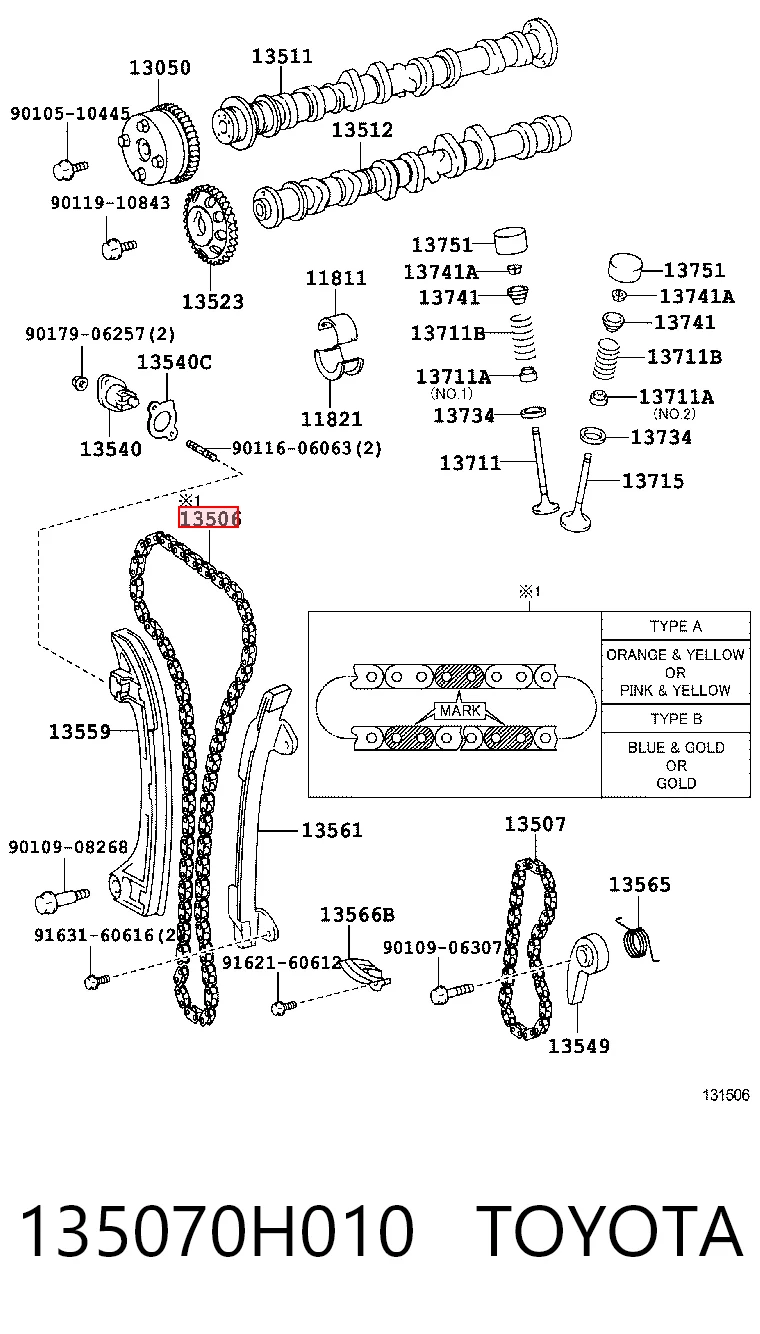135070H010 Toyota