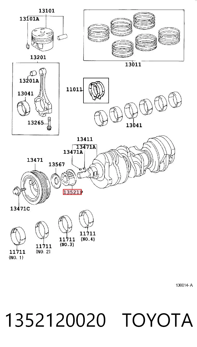 1352120020 Toyota