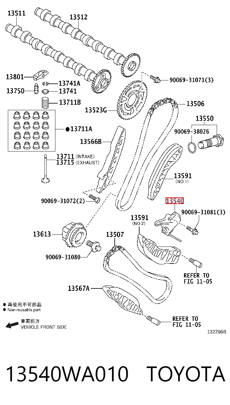 13540WA010 Toyota