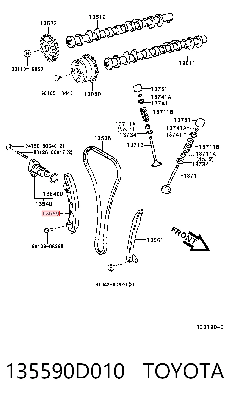 135590D010 Toyota