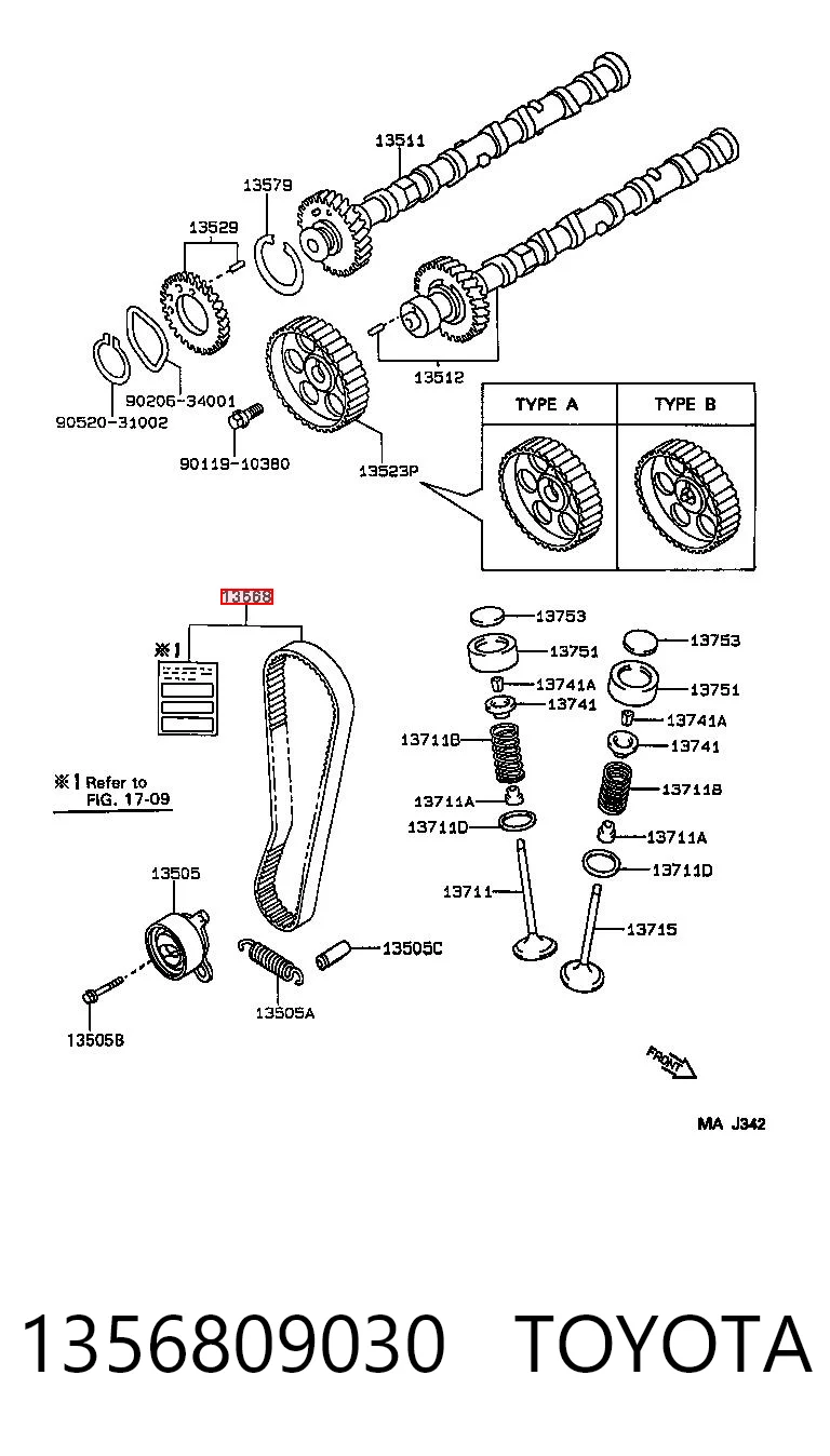 Pasek rozrządu Ssang Yong A381Y21MM cena, od 11,99 USD