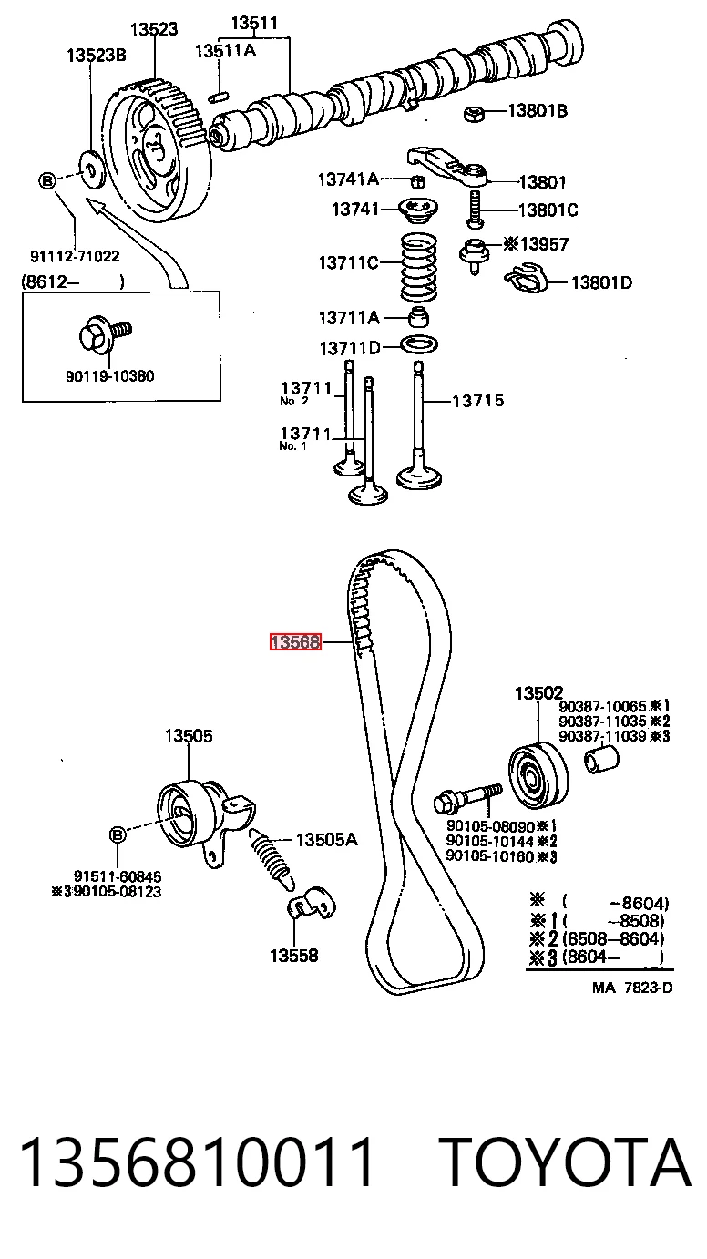 1356810011 Toyota