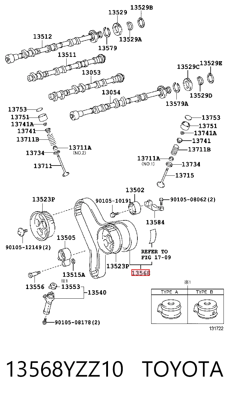 13568YZZ10 Toyota