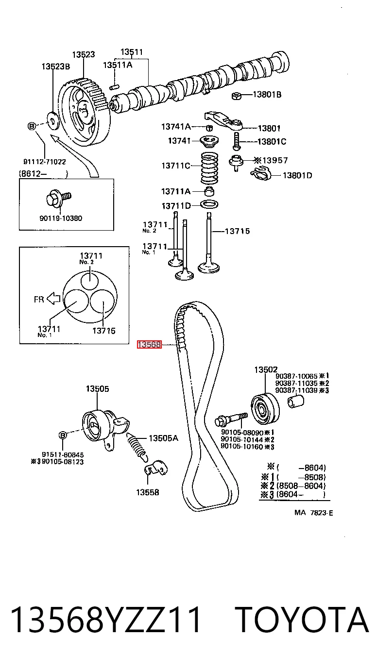 13568YZZ11 Toyota