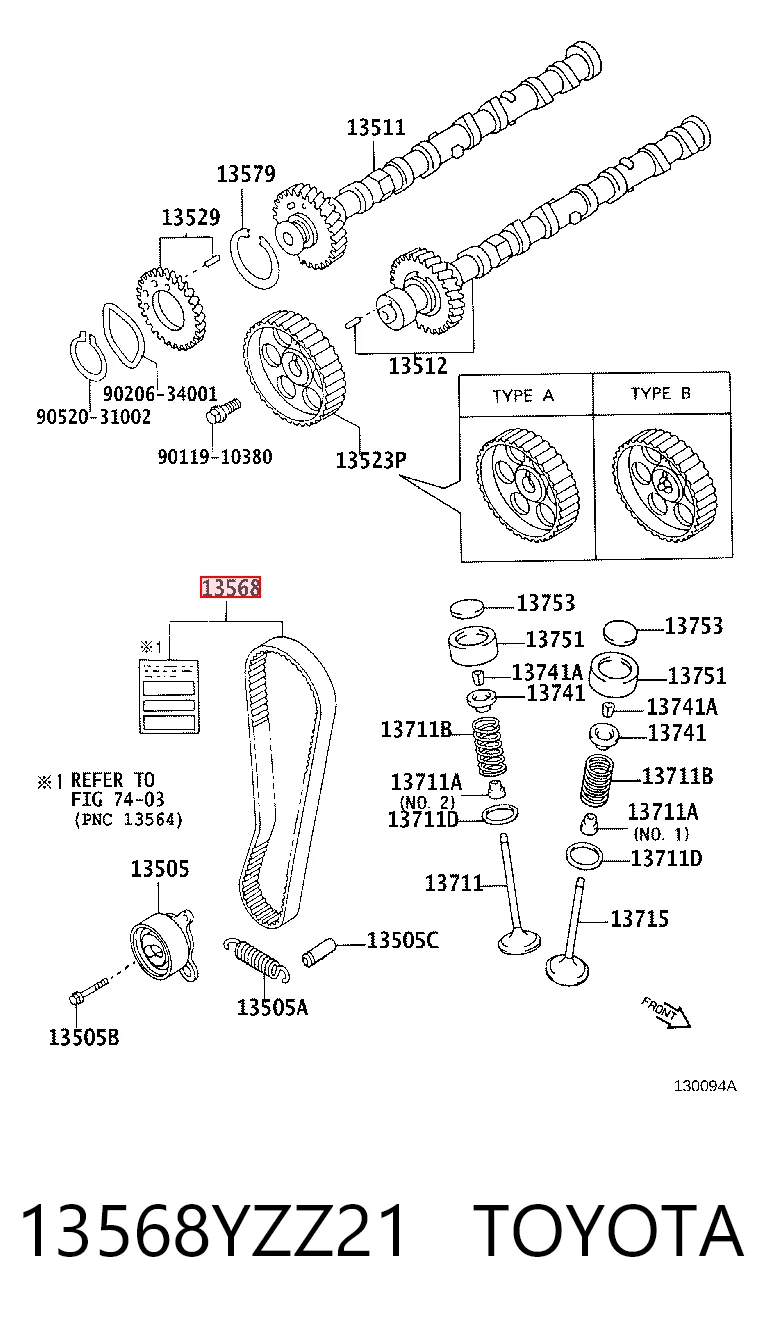 13568YZZ21 Toyota