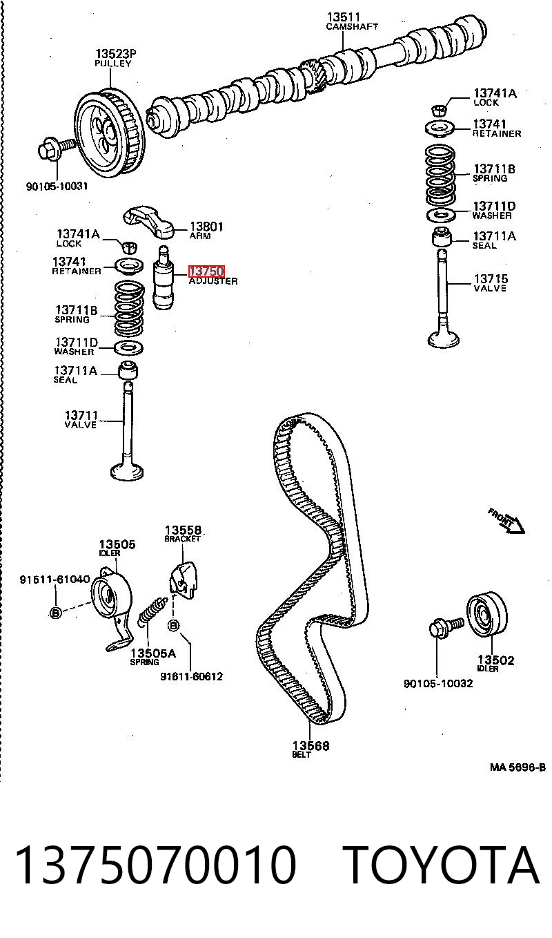 1375070010 Toyota