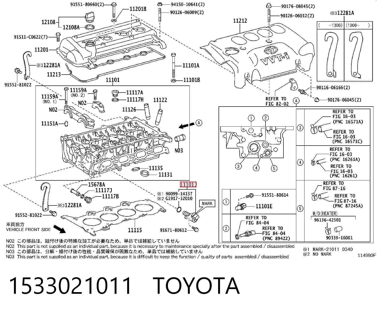 1533021011 Toyota Regulator faz rozrządu
