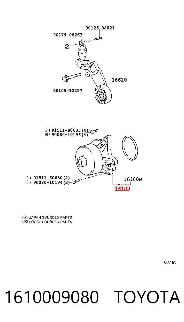 1610009080 Toyota
