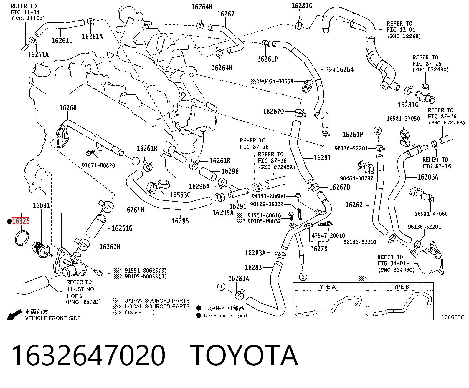 Kupić Uszczelka termostatu Toyota Yaris  P13 w dobrej cenie