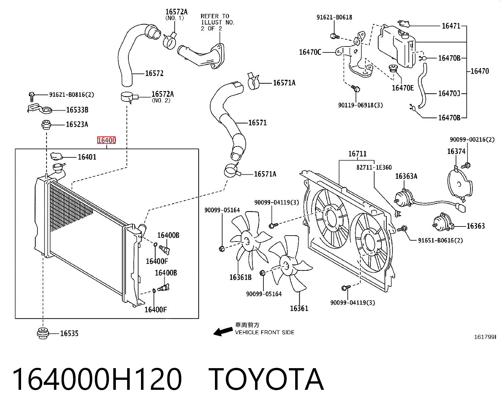 164000H120 Toyota
