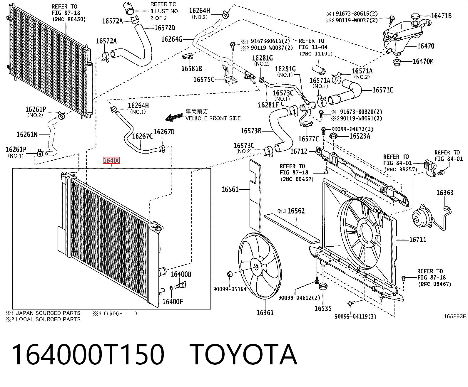 164000T150 Toyota