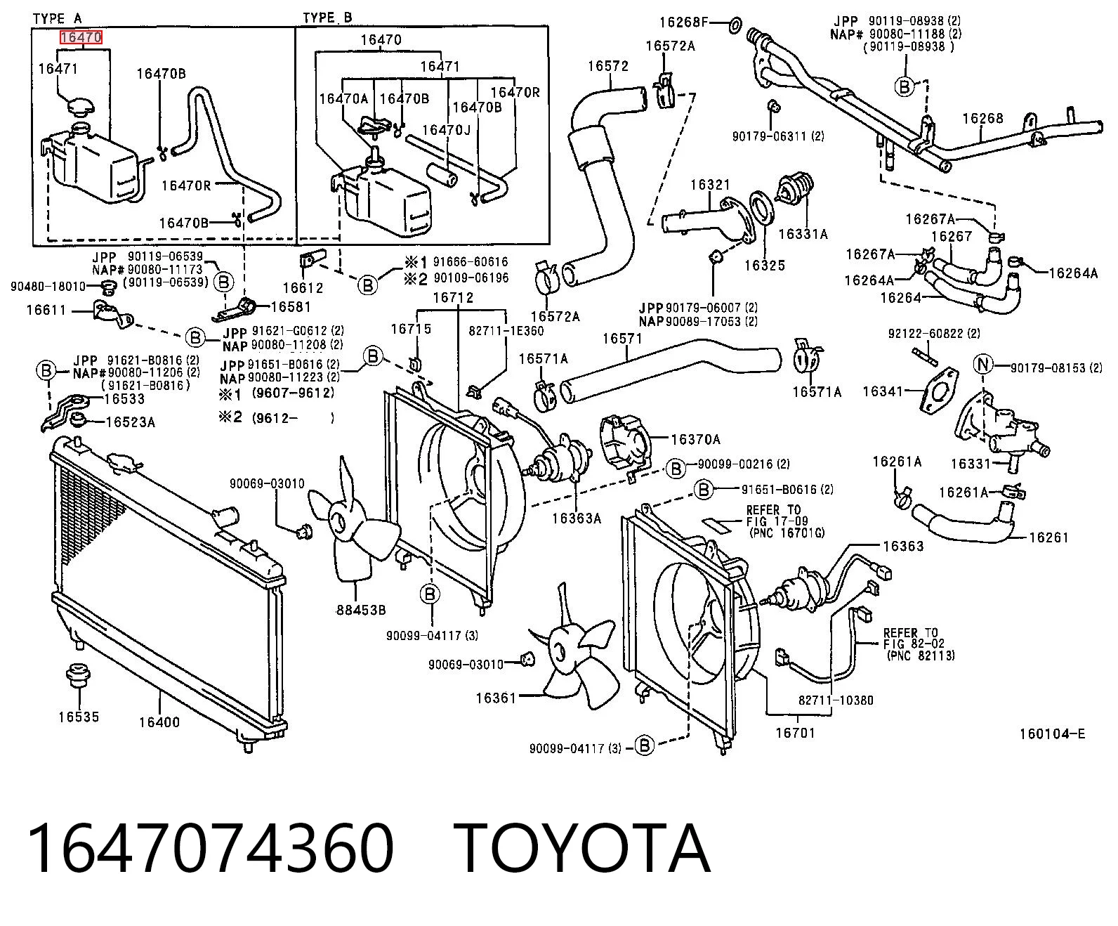 Kupić Zbiorniczek wyrównawczy układu chłodzenia Toyota Camry V20 w dobrej cenie