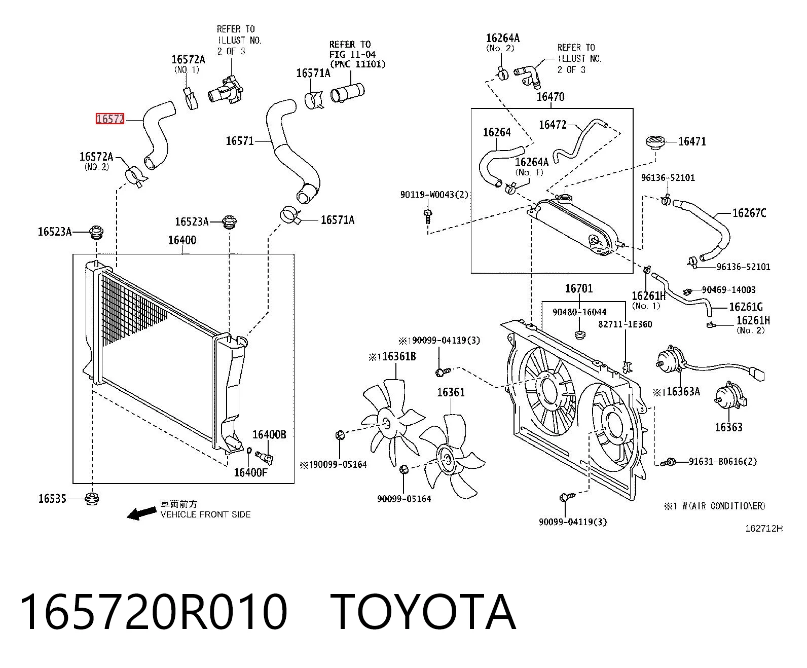 165720R010 Toyota