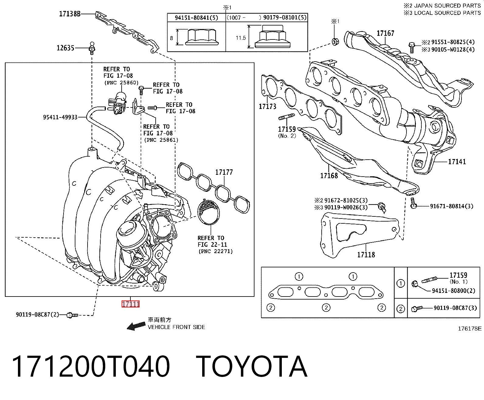 Kupić Kolektor ssący Toyota Avensis T27 w dobrej cenie