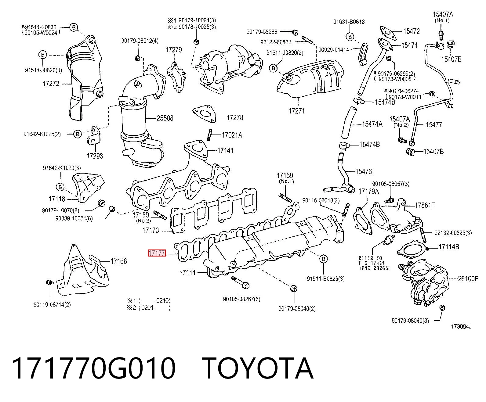 171770G010 Toyota