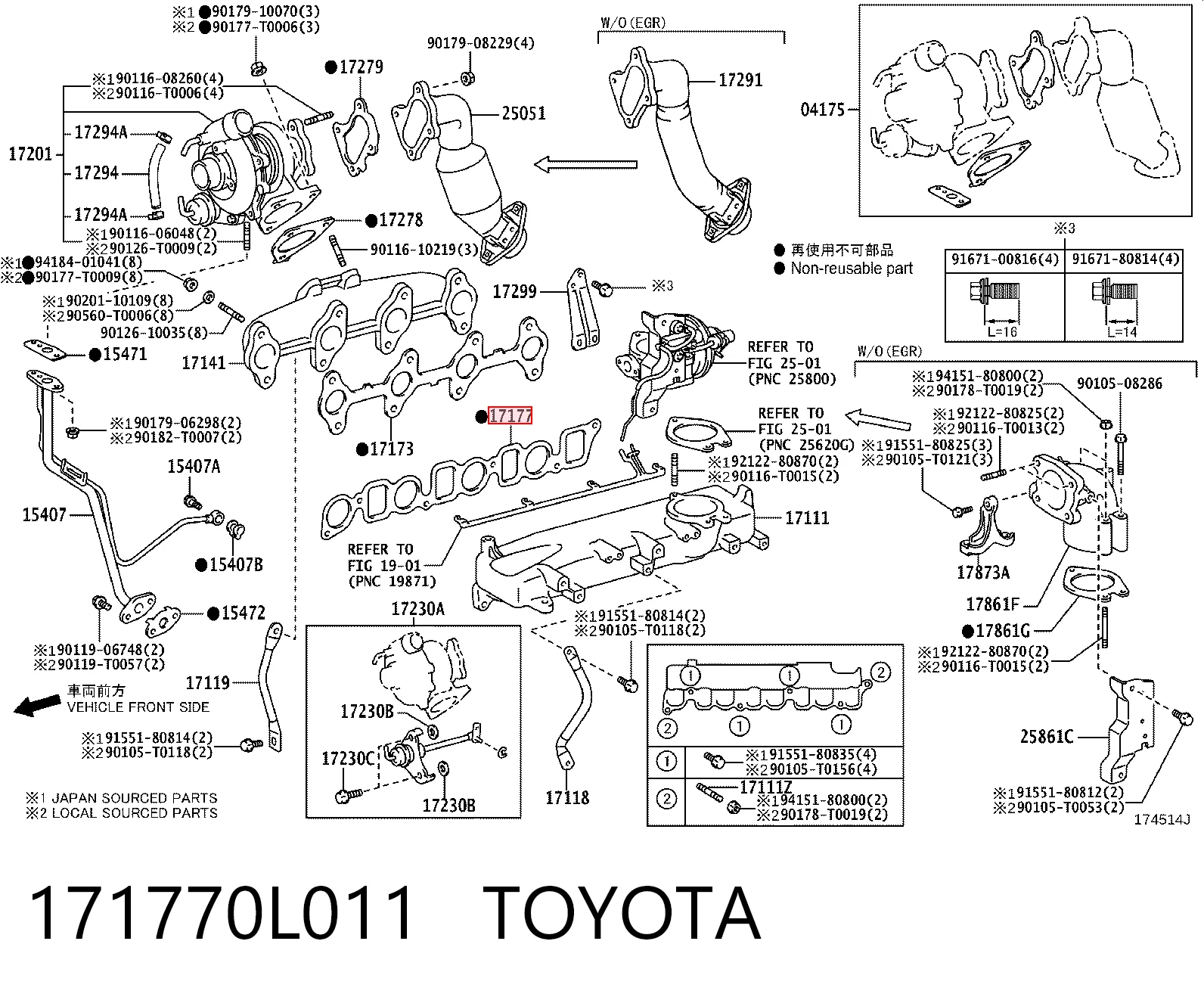 171770L011 Toyota