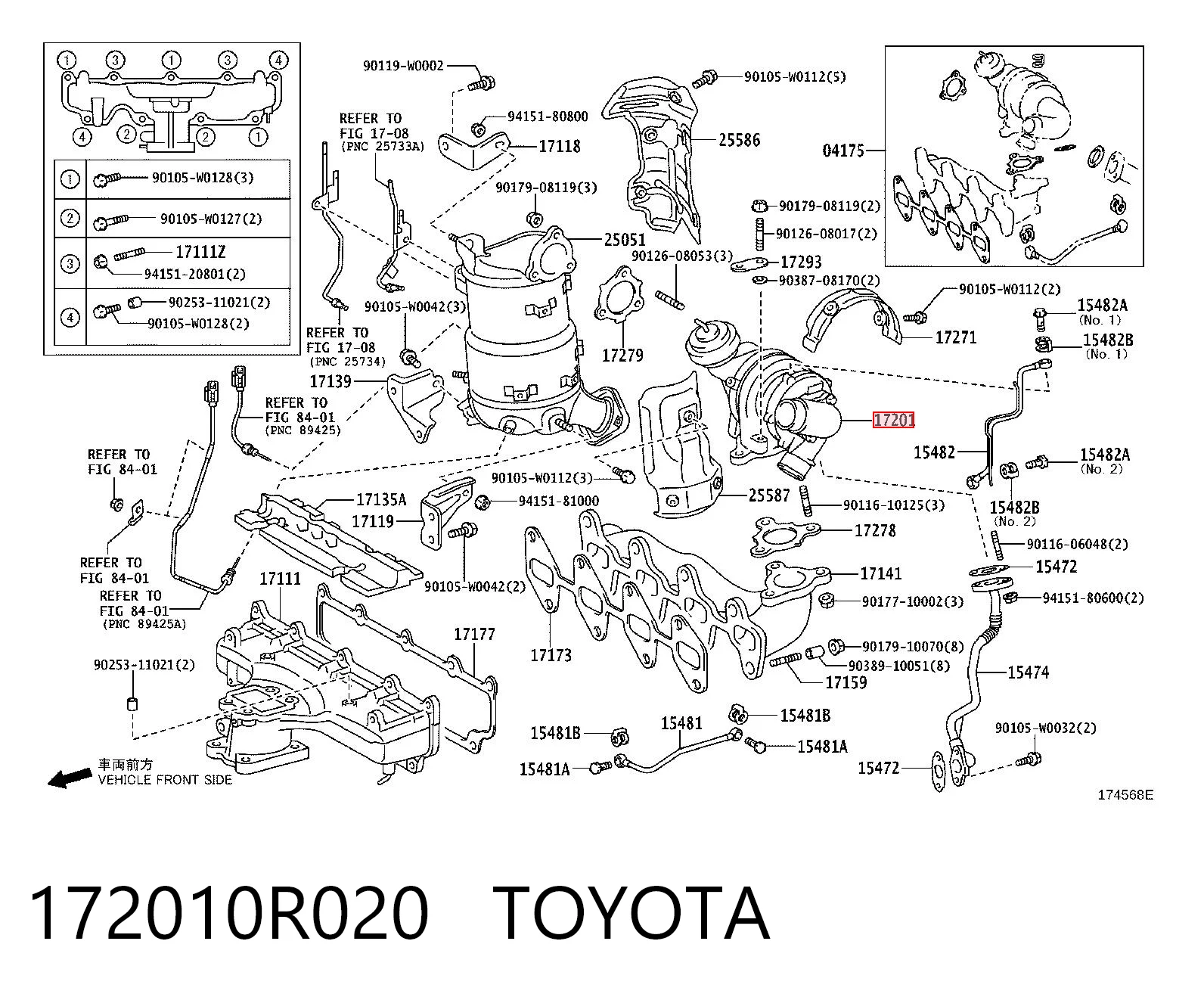 172010R020 Toyota Turbina