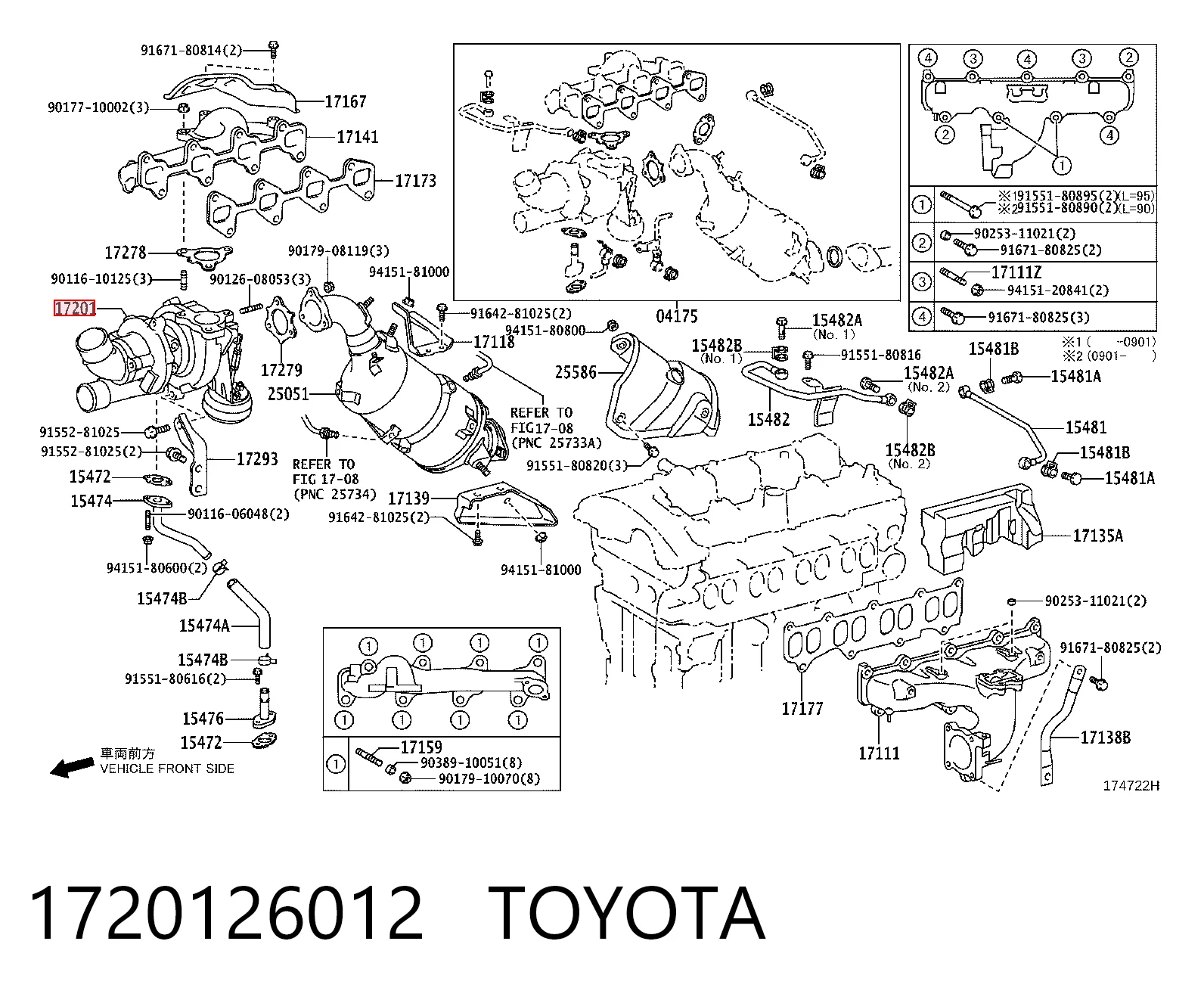Turbina Lexus IS sedana (E2) (2005 - 2013) cena, od 230,94 USD