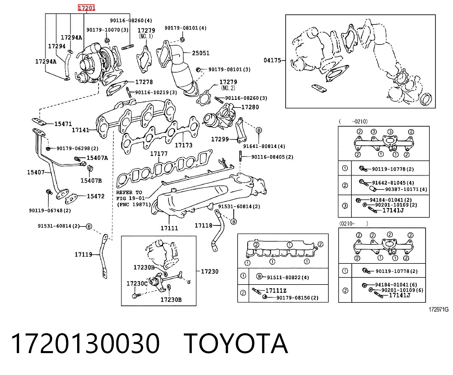 1720130030 Toyota Turbina