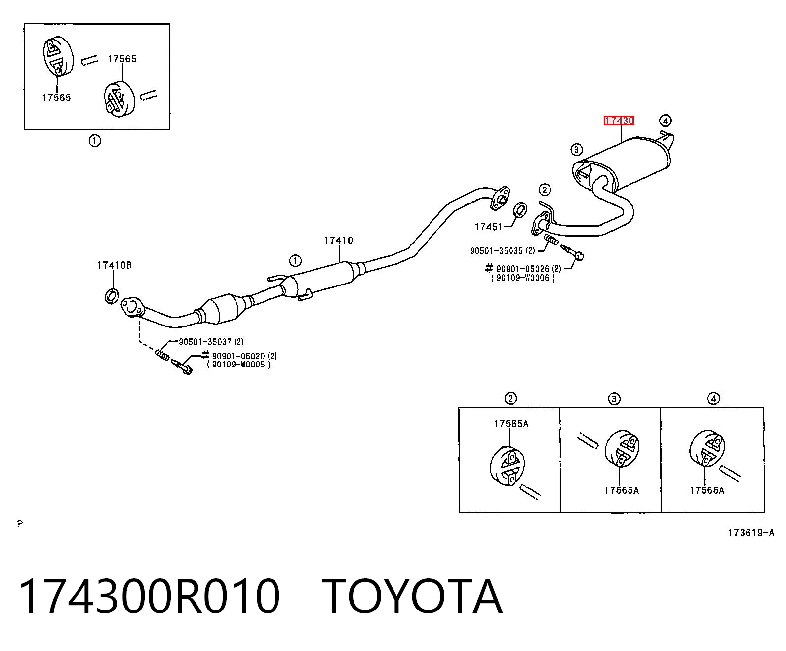 174300R010 Toyota