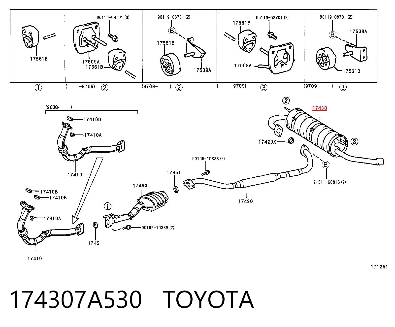 174307A530 Toyota