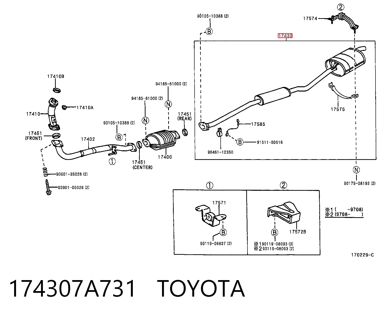  Toyota Picnic  (1996-2001)