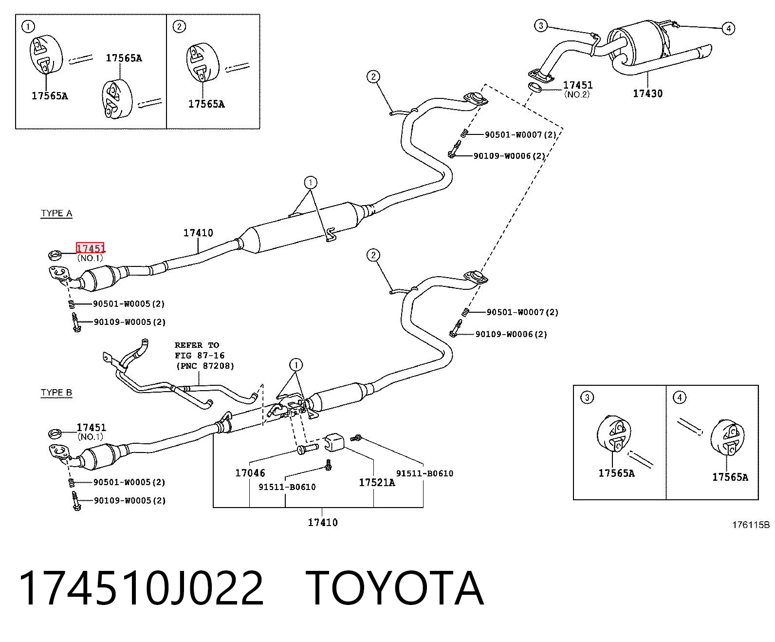 174510J022 Toyota