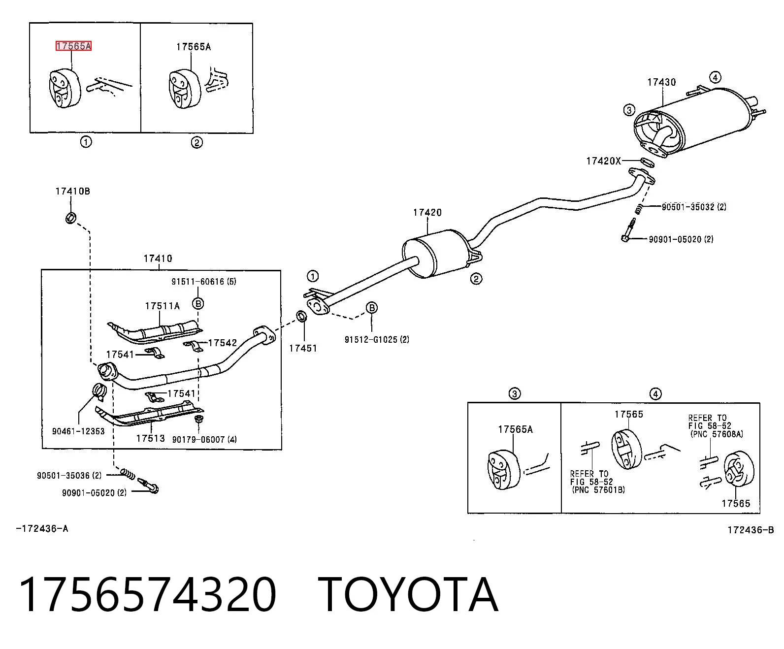Kupić Poduszka mocowania tłumika Toyota Carina  T19 w dobrej cenie