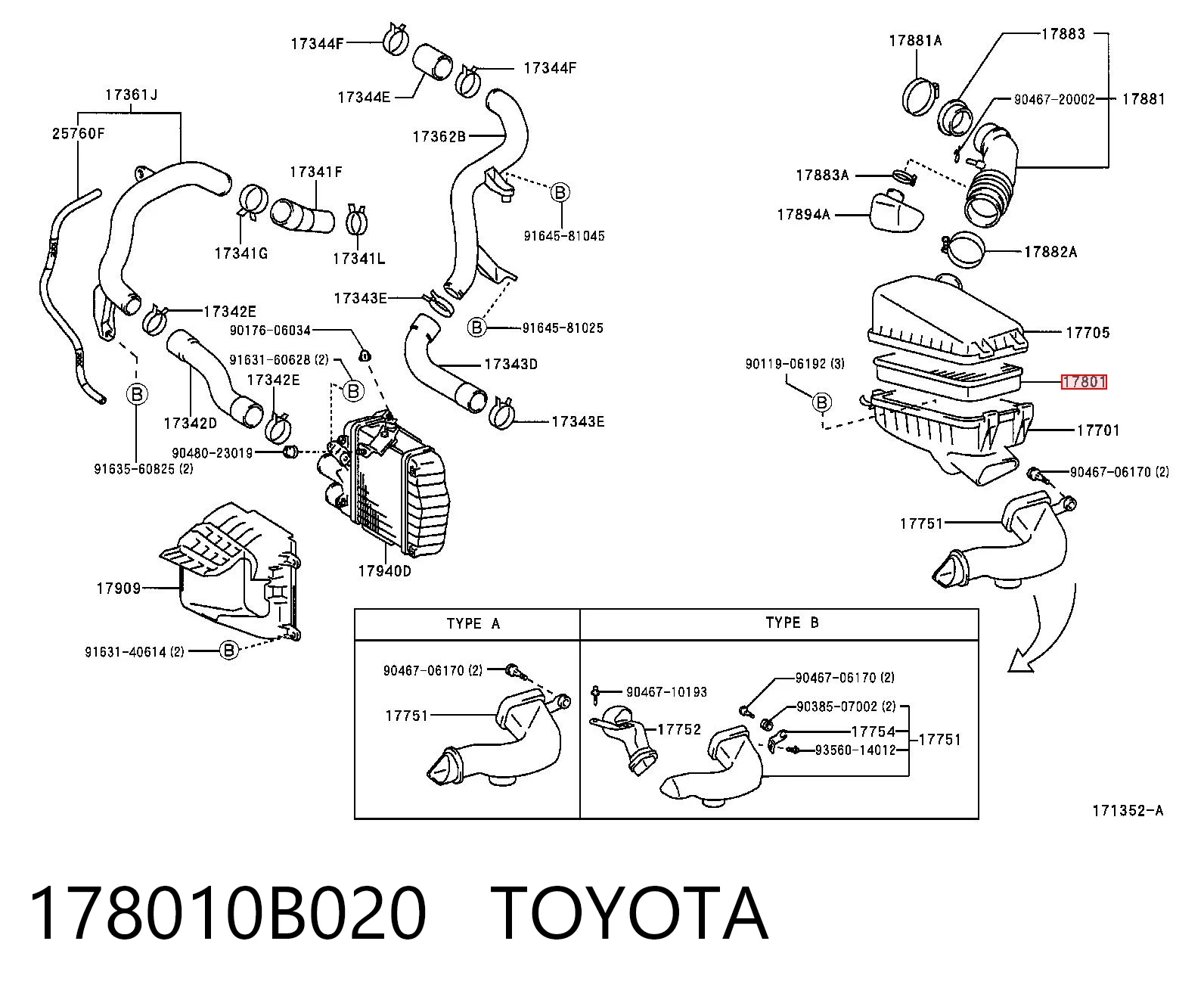 178010B020 Toyota