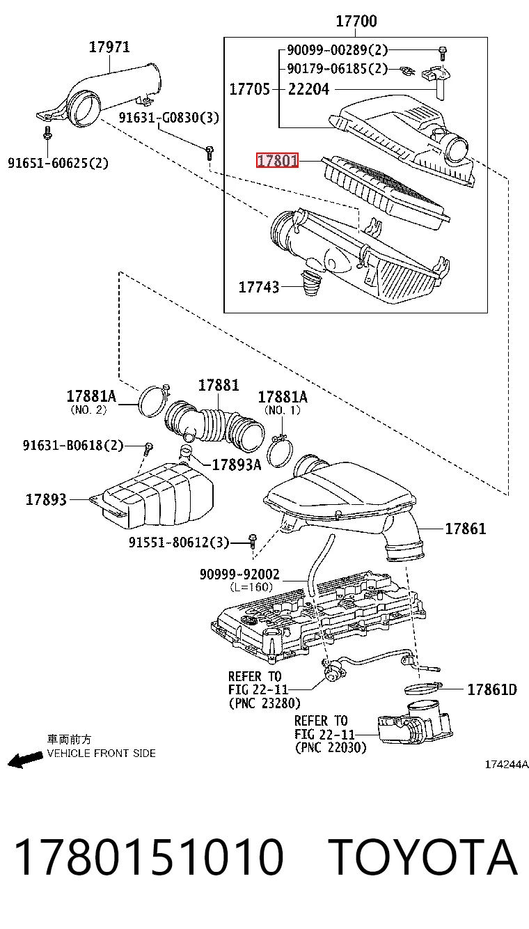 1780151010 Toyota