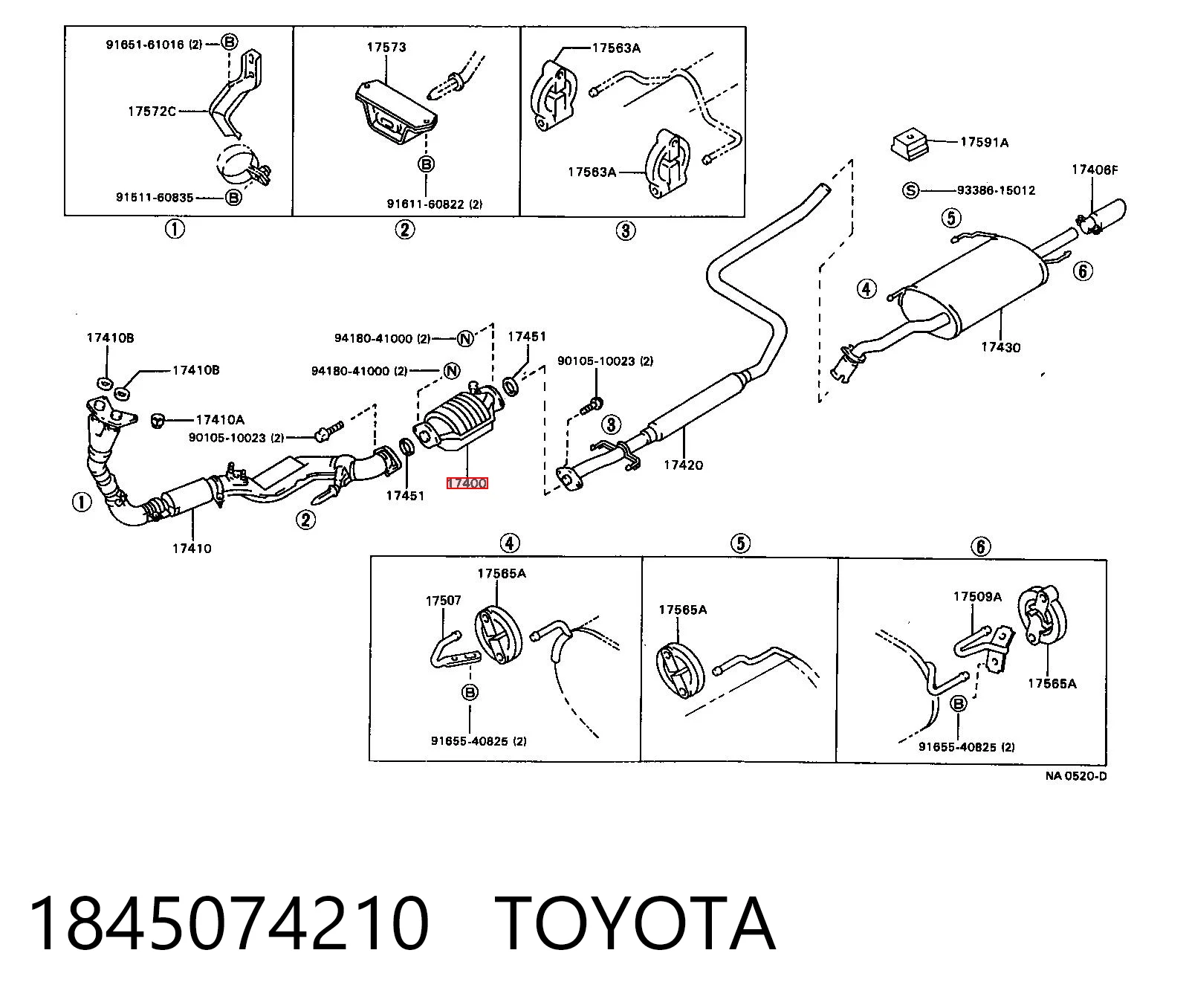 Konwerter-katalizator Toyota Camry II sedana (V2) (1986 - 1991) cena, od 804,47 USD