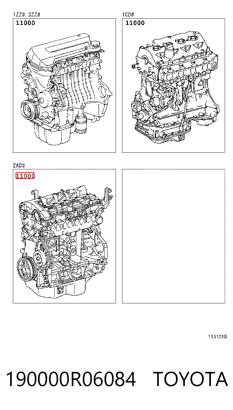 190000R06084 Toyota