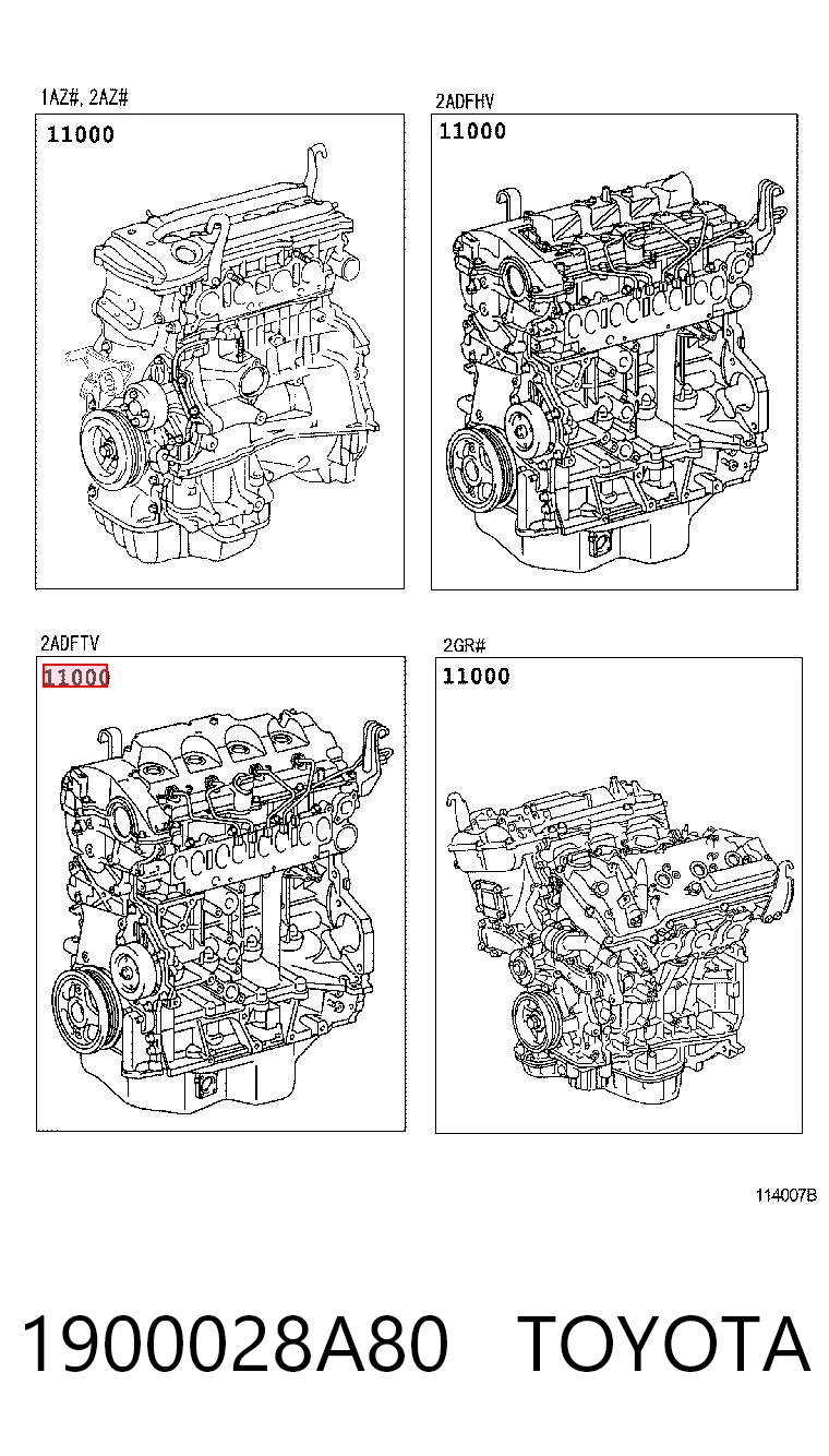 1900028A80 Toyota